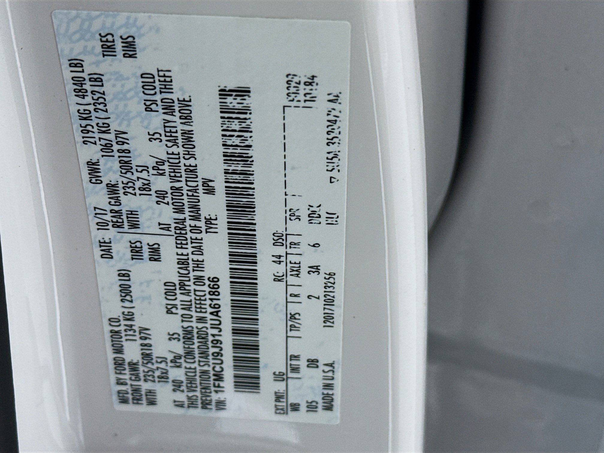 Used 2018 Ford Escape Titanium image 30