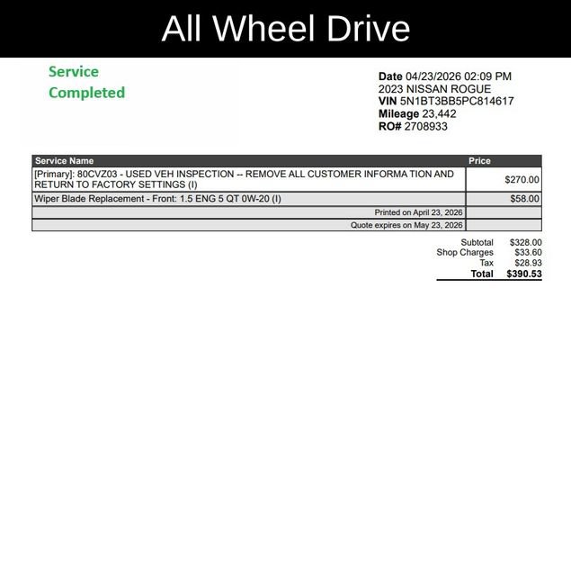 Used 2023 Nissan Rogue SV AWD/4WD image 9