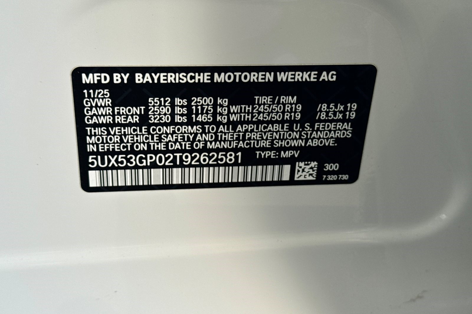 Used 2026 BMW X3 xDrive30i w/ Convenience Package AWD/4WD image 39