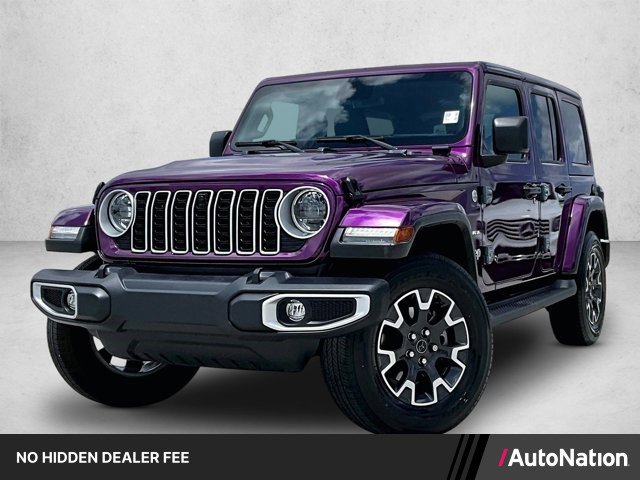 Used 2024 Jeep Wrangler Unlimited Sahara w/ Technology Group AWD/4WD video 1