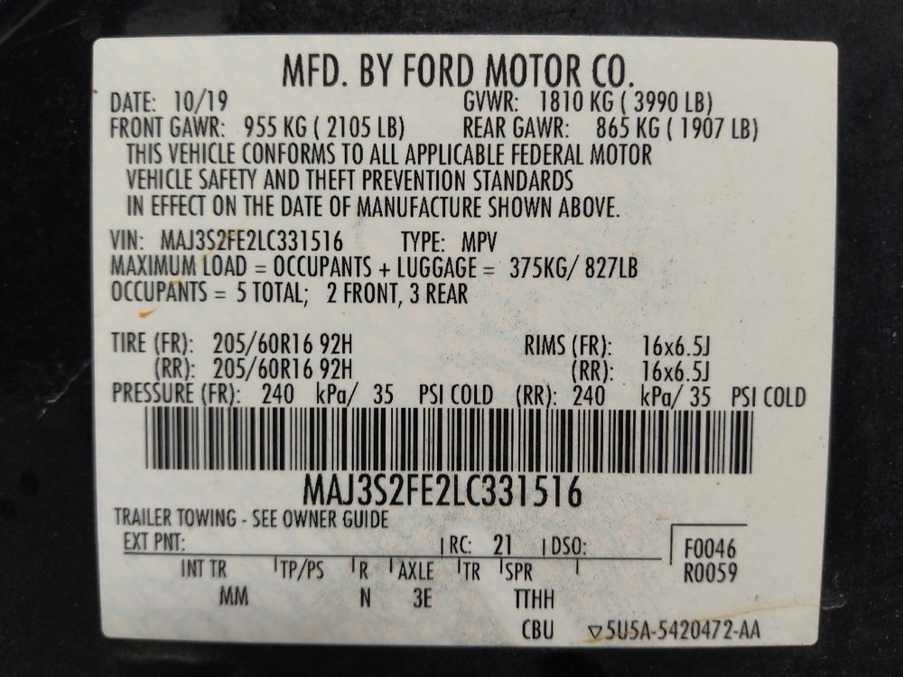 Used 2020 Ford EcoSport S image 33