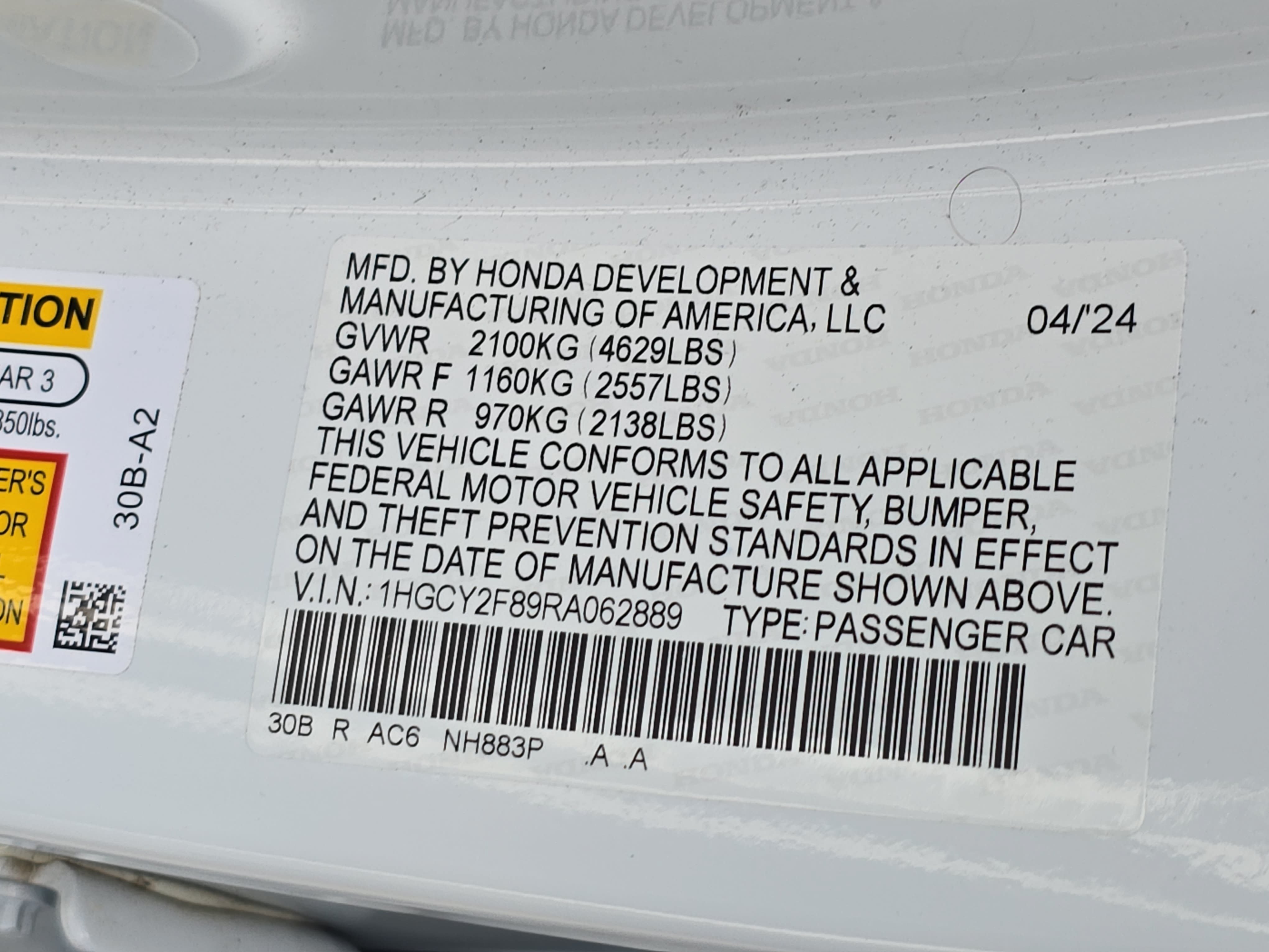 Used 2024 Honda Accord Touring image 36