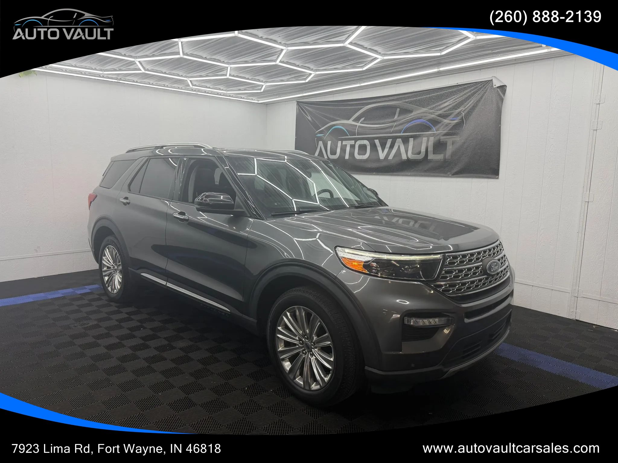 Used 2021 Ford Explorer Limited w/ Hybrid Equipment Group 310A AWD/4WD image 1