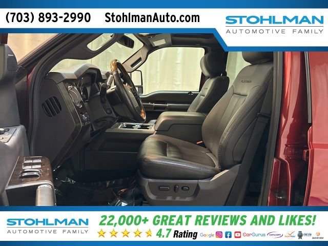 Used 2015 Ford F350 Platinum w/ Platinum Package image 14