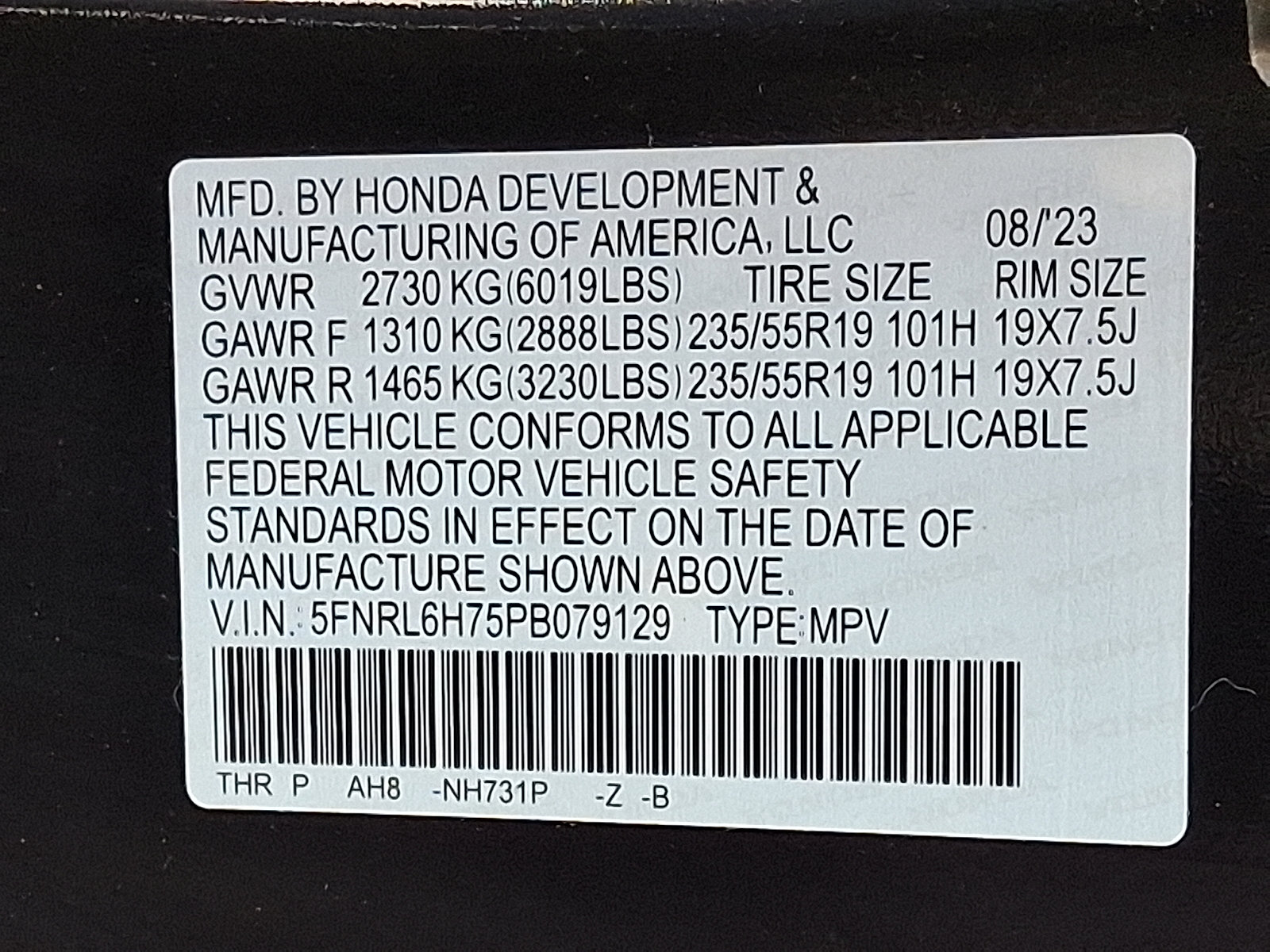 Used 2023 Honda Odyssey Sport image 26