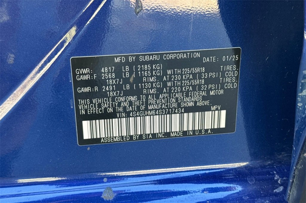 Certified 2025 Subaru Crosstrek 2.5i Limited w/ Popular Package #4A image 29