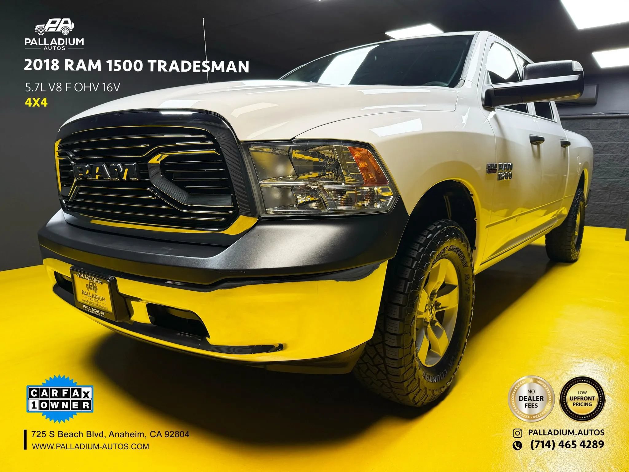 Used 2018 RAM 1500 Tradesman w/ Popular Equipment Group AWD/4WD image 1