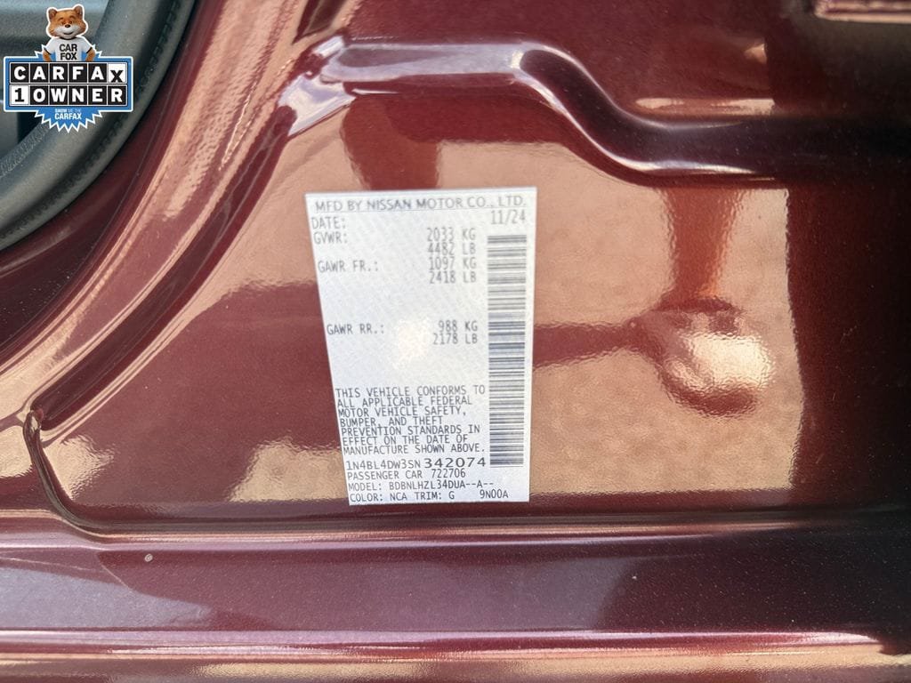 Certified 2025 Nissan Altima 2.5 SV AWD/4WD image 31