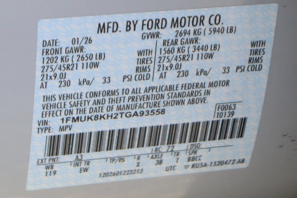 Used 2026 Ford Explorer ST-Line w/ ST-Line Street Pack AWD/4WD image 57