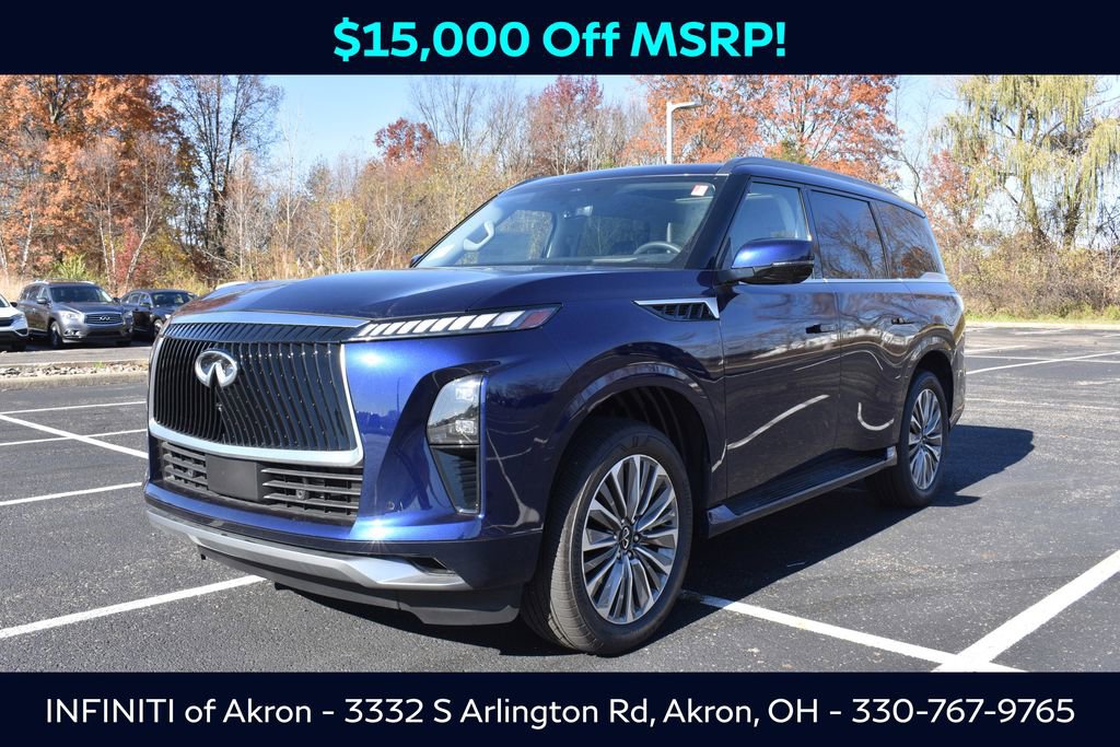 New 2025 INFINITI QX80 Luxe