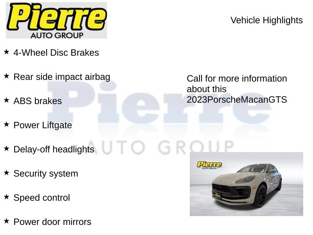 Used 2023 Porsche Macan GTS AWD/4WD image 22