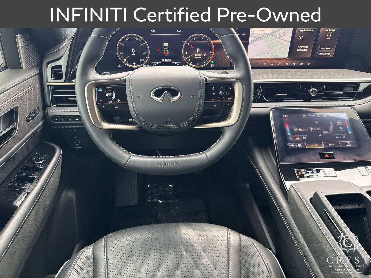 Certified 2025 INFINITI QX80 Autograph w/ Autograph Exterior Package AWD/4WD image 14