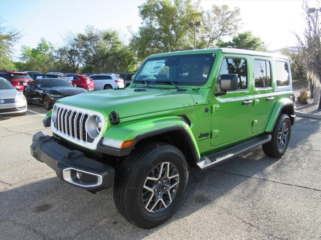 New 2026 Jeep Wrangler Unlimited Sahara w/ Whitecap Package AWD/4WD image 3