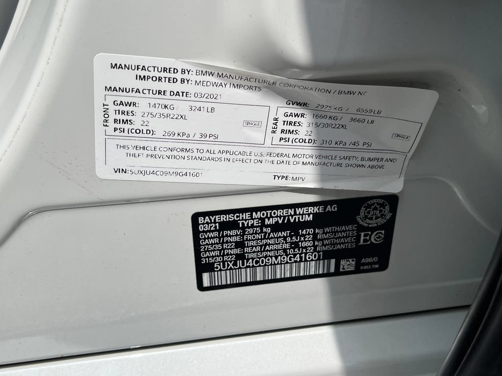Used 2021 BMW X5 M50i AWD/4WD image 30