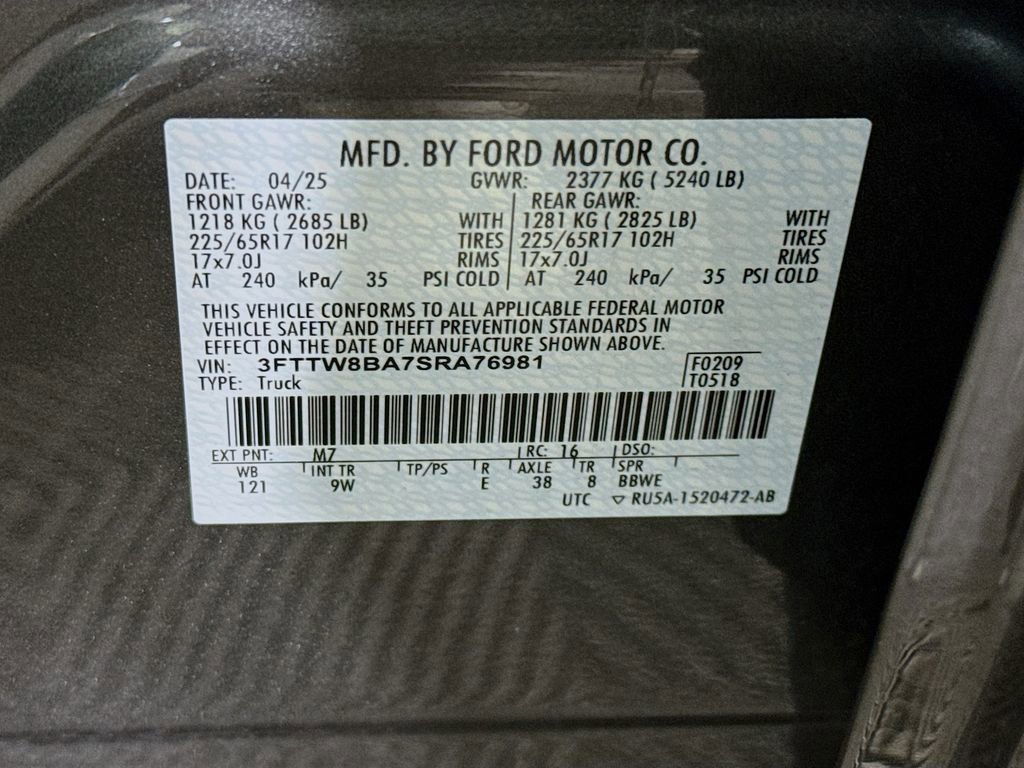 Used 2025 Ford Maverick XL w/ Equipment Group 102A image 32