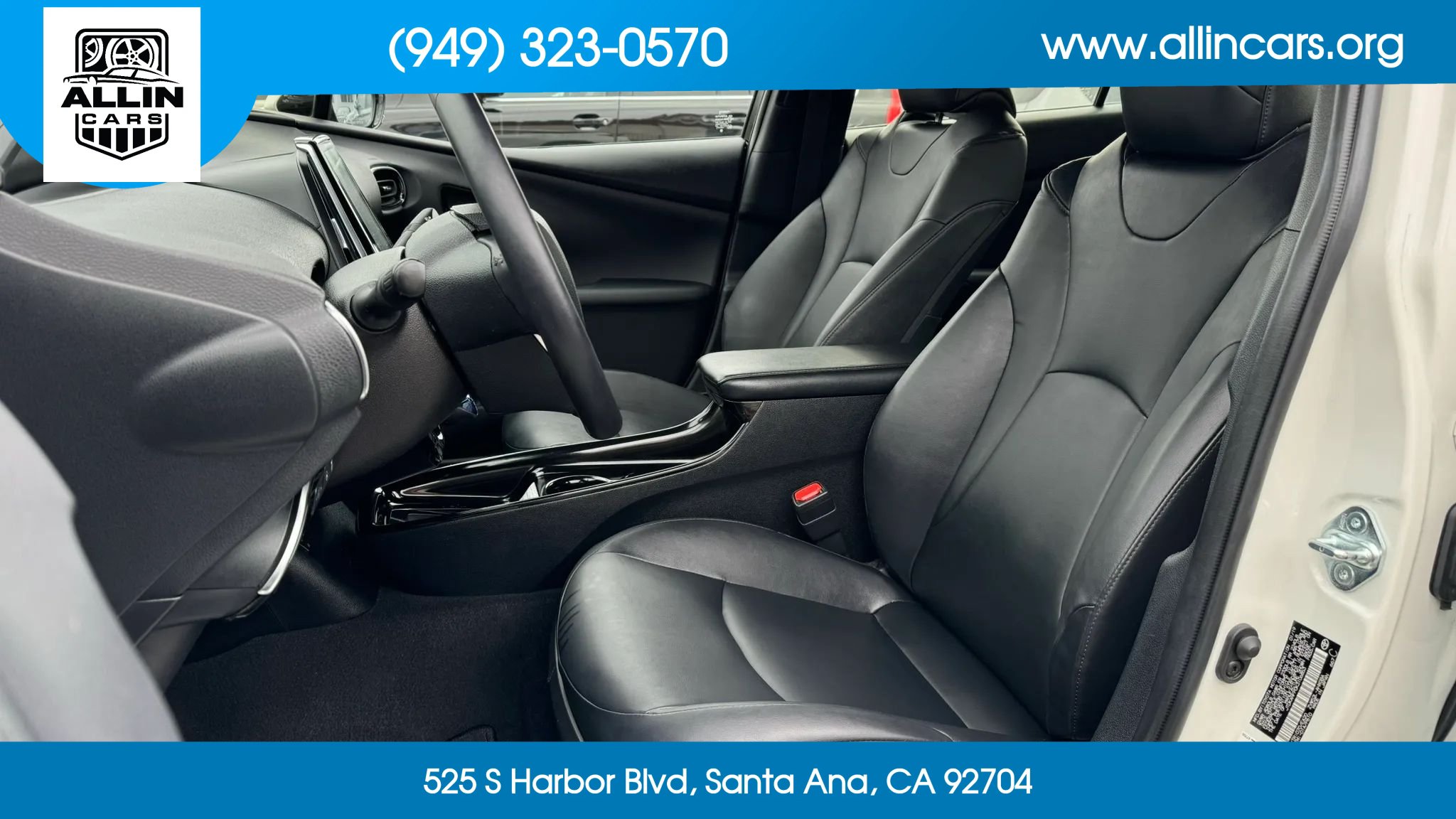 Used 2019 Toyota Prius Prime Advanced w/ Carpet Mat Package FWD image 7