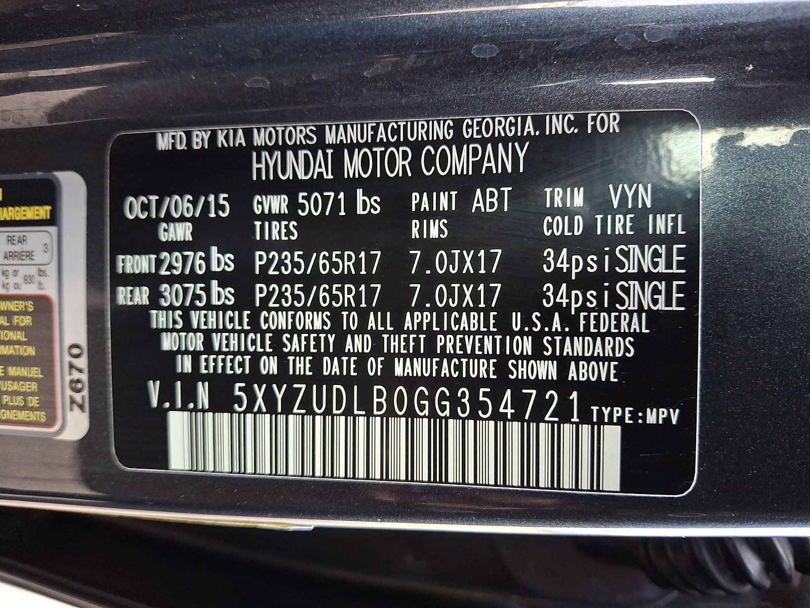 Used 2016 Hyundai Santa Fe Sport w/ Option Group 02 image 27