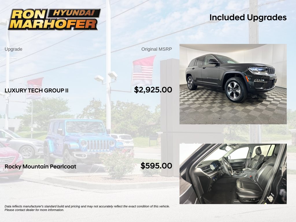 Used 2023 Jeep Grand Cherokee 4WD 4xe w/ Luxury Tech Group II image 6