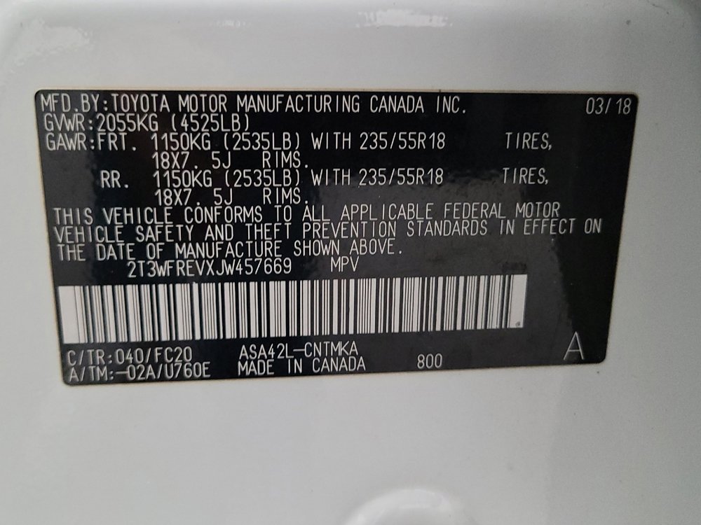 Used 2018 Toyota RAV4 Adventure FWD image 33