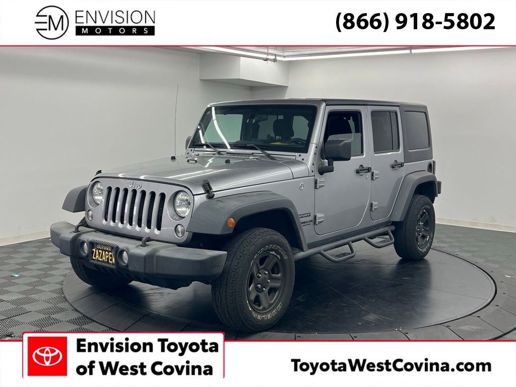Used 2017 Jeep Wrangler Unlimited Sport w/ Connectivity Group image 1