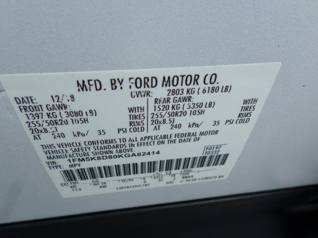 Used 2019 Ford Explorer XLT w/ Equipment Group 202A image 34