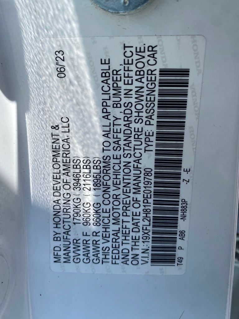 Certified 2023 Honda Civic Sport image 17