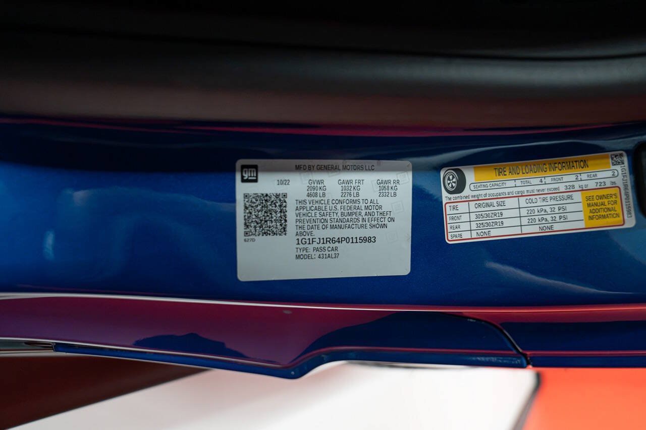 Used 2023 Chevrolet Camaro ZL1 RWD image 74
