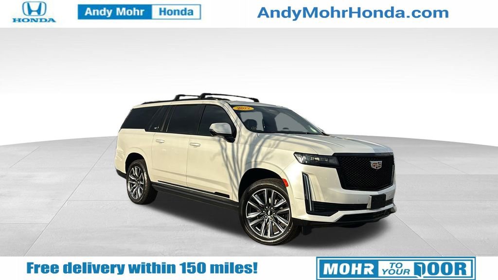 Used 2022 Cadillac Escalade ESV Sport Platinum w/ Heavy-Duty Trailer Package