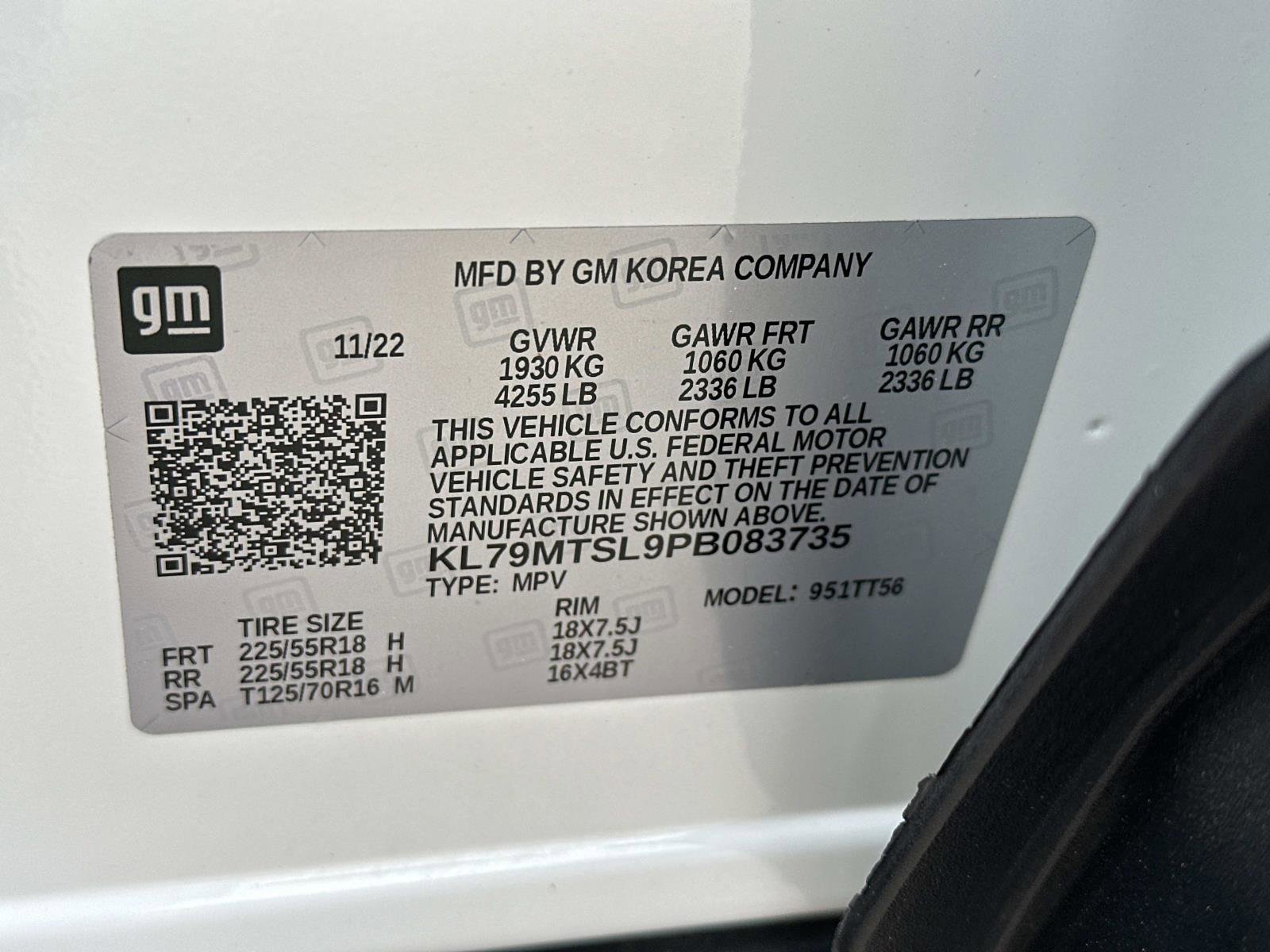 Certified 2023 Chevrolet TrailBlazer RS w/ Convenience Package FWD image 18