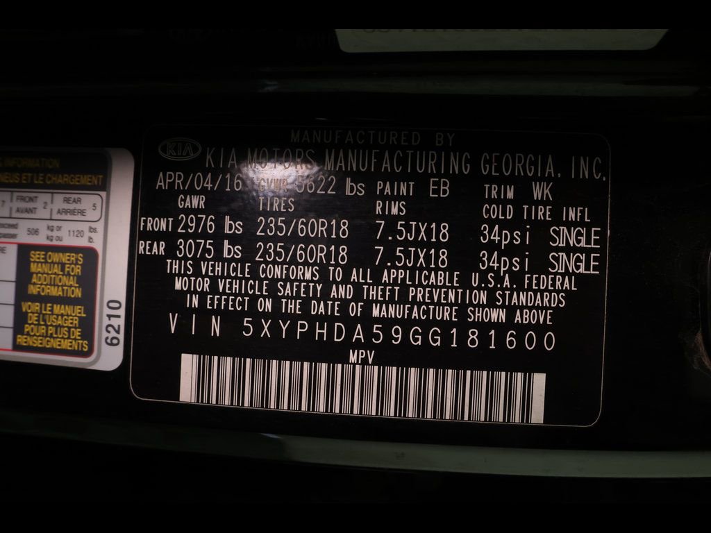 Used 2016 Kia Sorento EX image 23