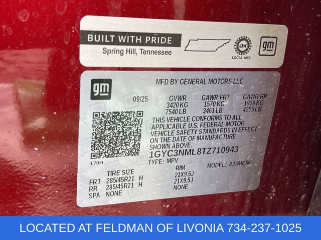 Used 2026 Cadillac Vistiq Sport w/ LPO, Floor Liner Package AWD/4WD image 34