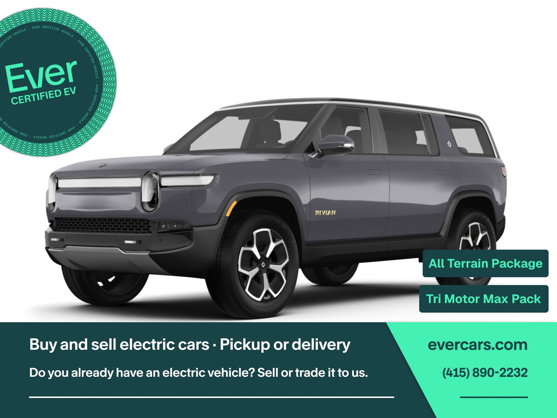 Used 2025 Rivian R1S Premium image 1