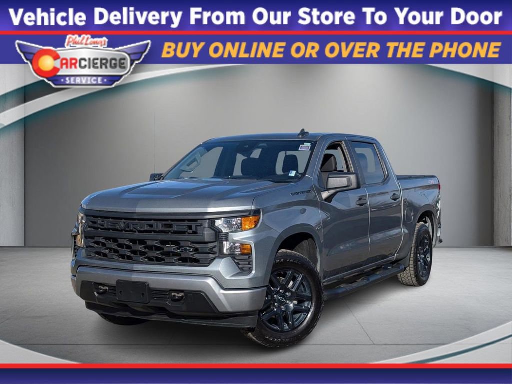 Used 2023 Chevrolet Silverado 1500 Custom w/ LPO, Dark Essentials Package