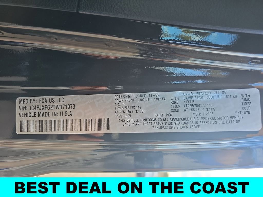 New 2026 Jeep Wrangler Unlimited Rubicon w/ Steel Bumper Group image 40