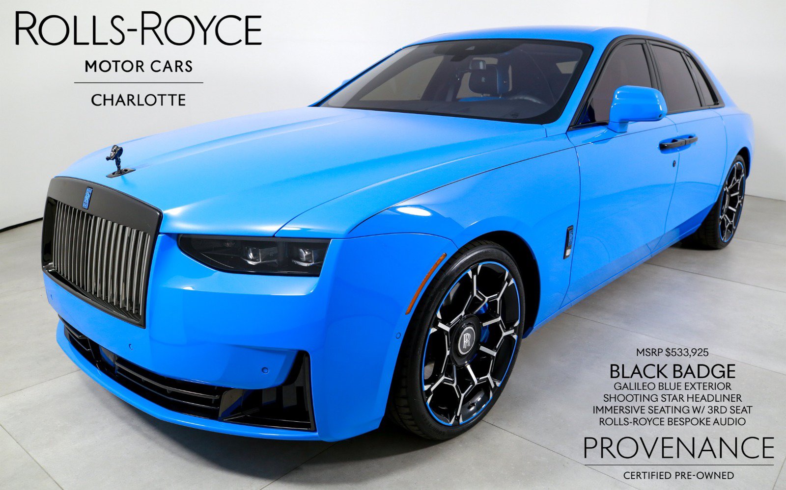 Certified 2025 Rolls-Royce Ghost Black Badge