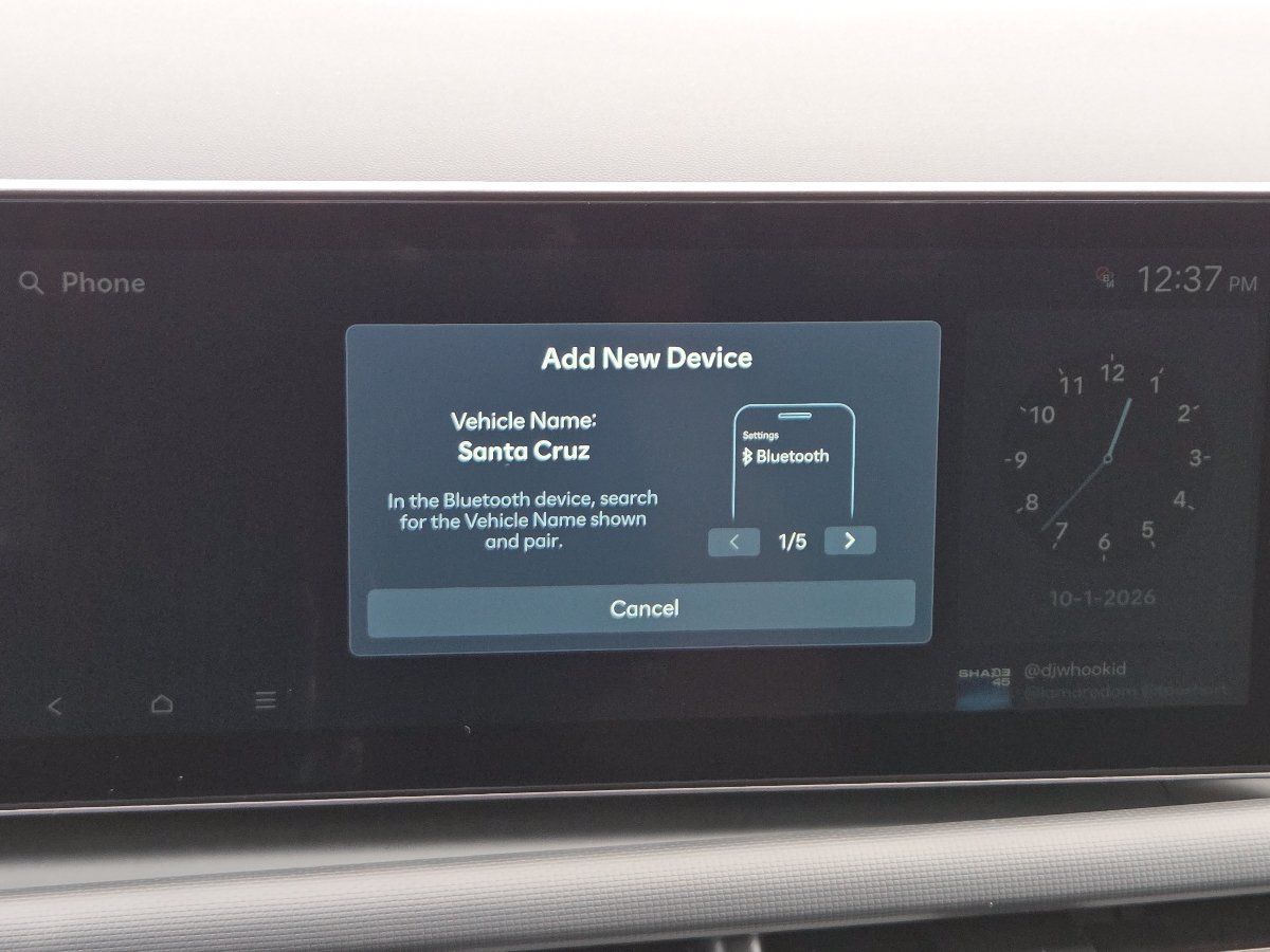 New 2027 Hyundai Santa Cruz SE AWD/4WD image 6