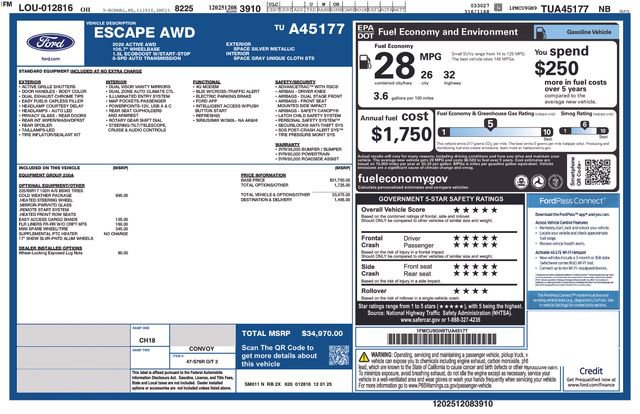 New 2026 Ford Escape Active w/ Cold Weather Package image 4