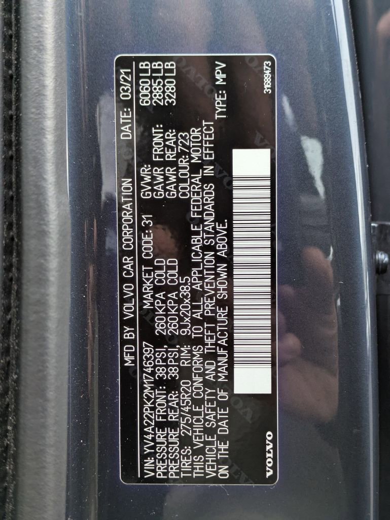 Used 2021 Volvo XC90 T6 Momentum image 27