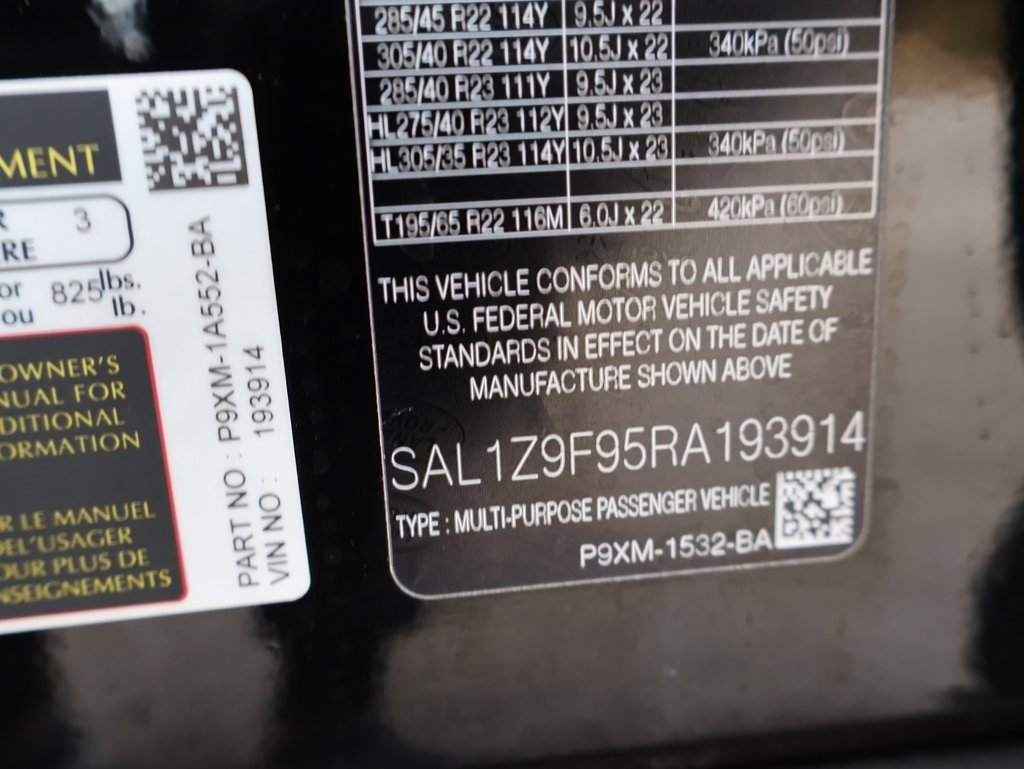 Used 2024 Land Rover Range Rover Sport SV Edition One Obsidian Black image 38