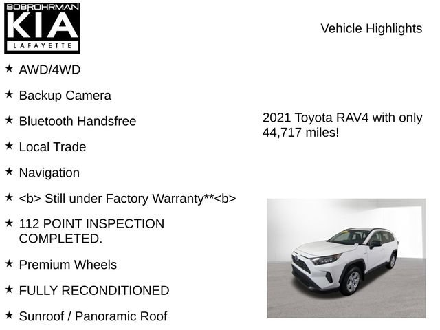 Used 2021 Toyota RAV4 LE AWD/4WD image 7