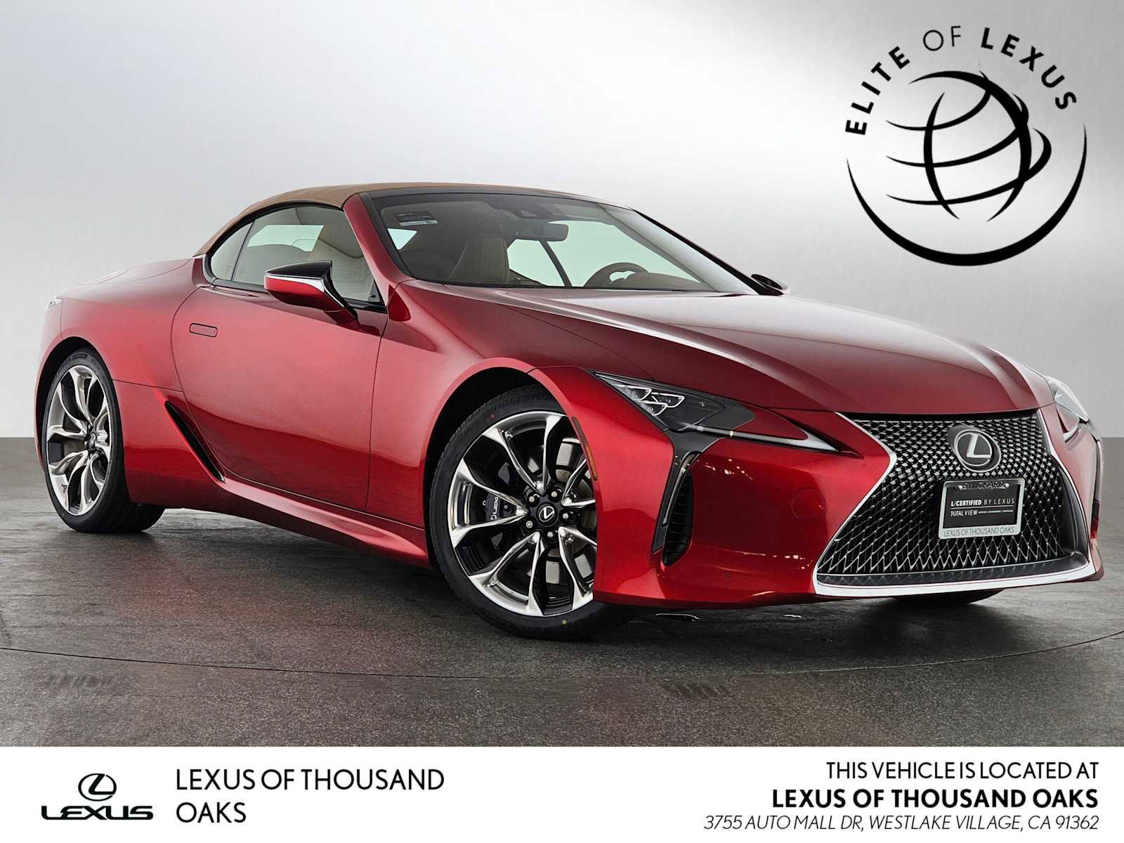 Certified 2023 Lexus LC 500 Convertible w/ Touring Package