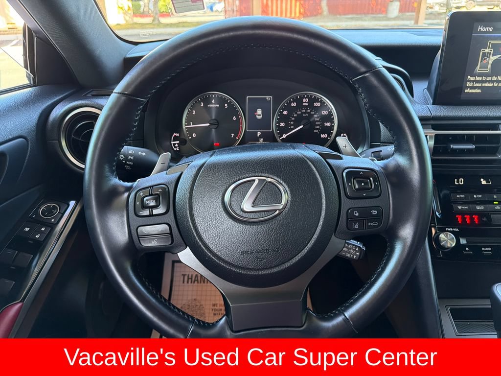 Used 2022 Lexus IS 300 w/ Accessory Package RWD image 14