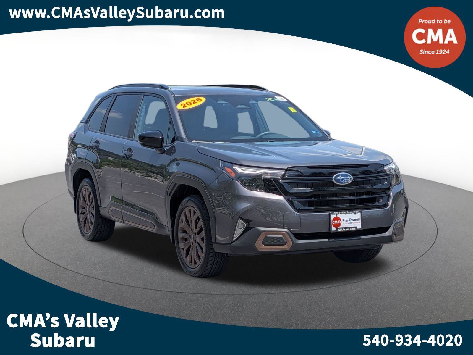 Used 2026 Subaru Forester Sport w/ Sport Package