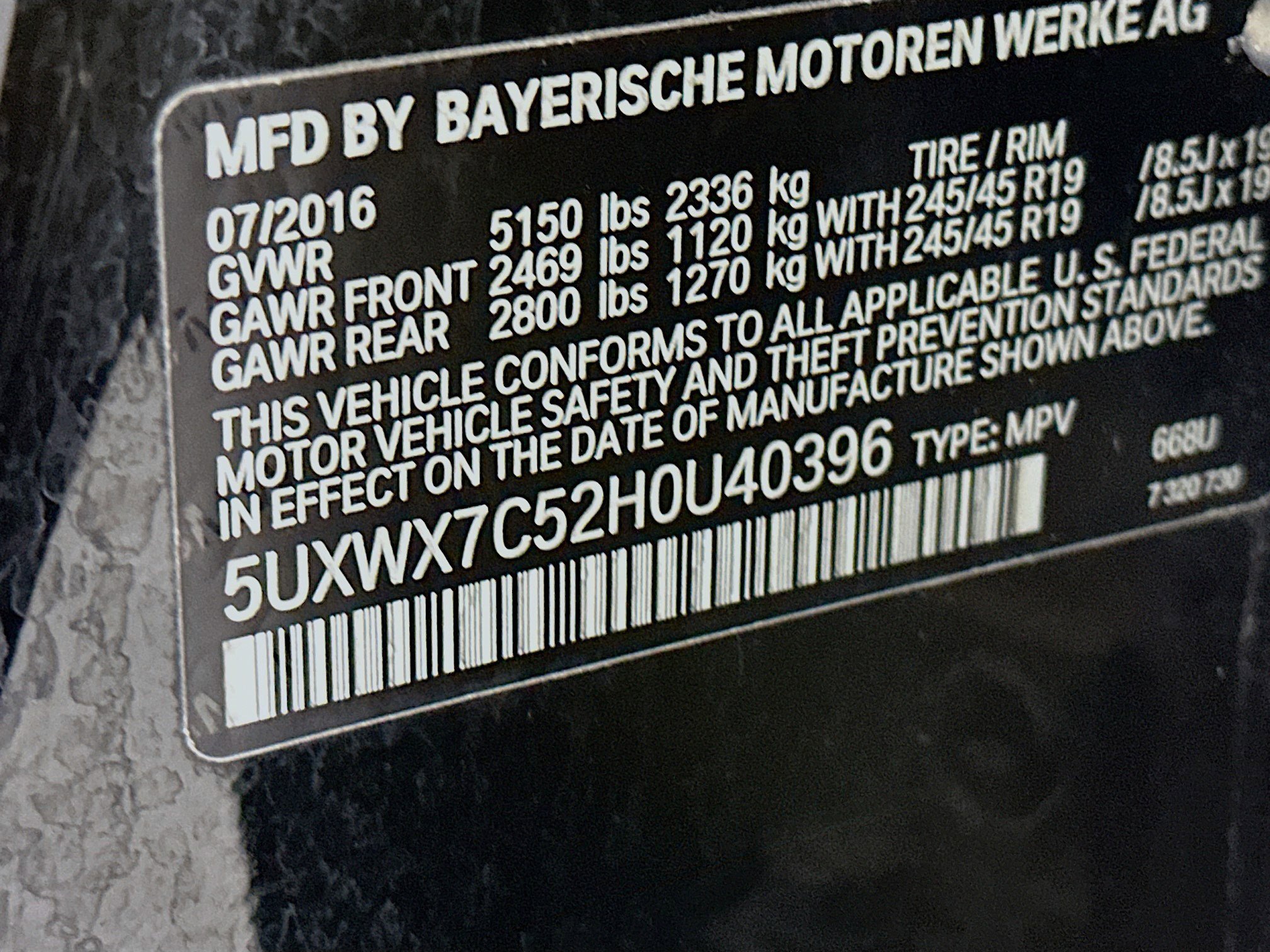 Used 2017 BMW X3 xDrive35i image 36