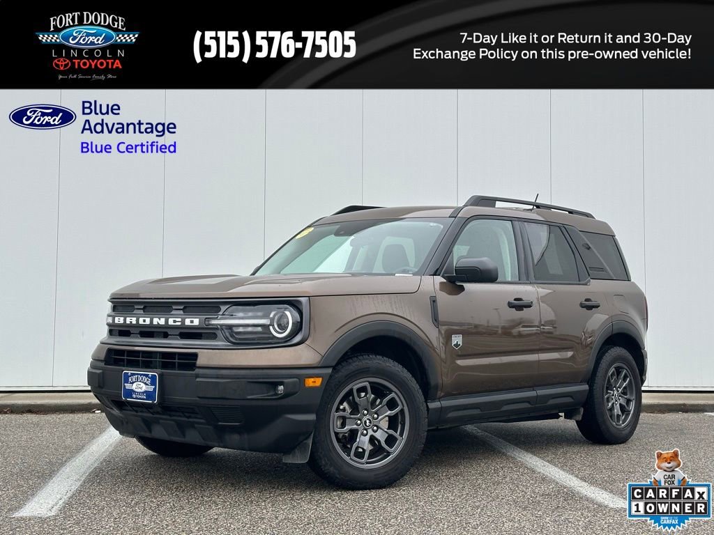Certified 2022 Ford Bronco Sport Big Bend w/ Convenience Package image 1