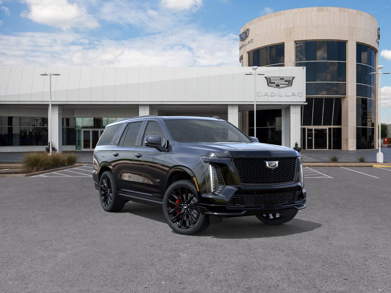 New 2026 Cadillac Escalade V w/ LPO, ONYX Package AWD/4WD image 1