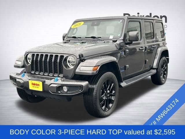 Used 2021 Jeep Wrangler Unlimited Sahara image 3