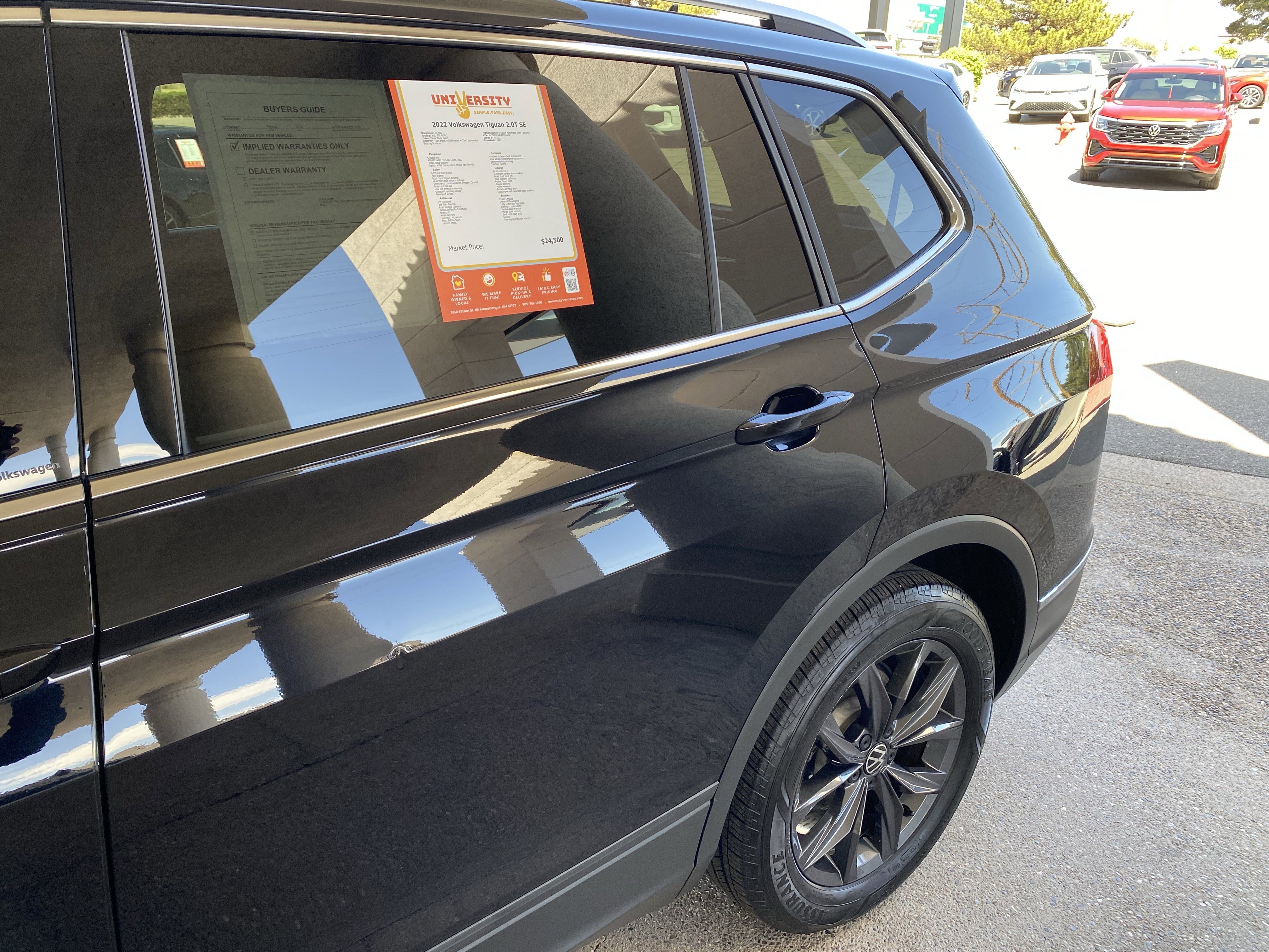 Certified 2022 Volkswagen Tiguan SE w/ Panoramic Sunroof Package FWD image 63