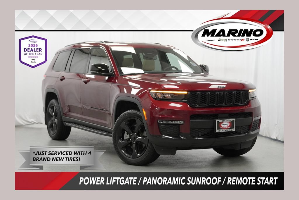 Certified 2025 Jeep Grand Cherokee L Limited w/ Luxury Tech Group II AWD/4WD image 1