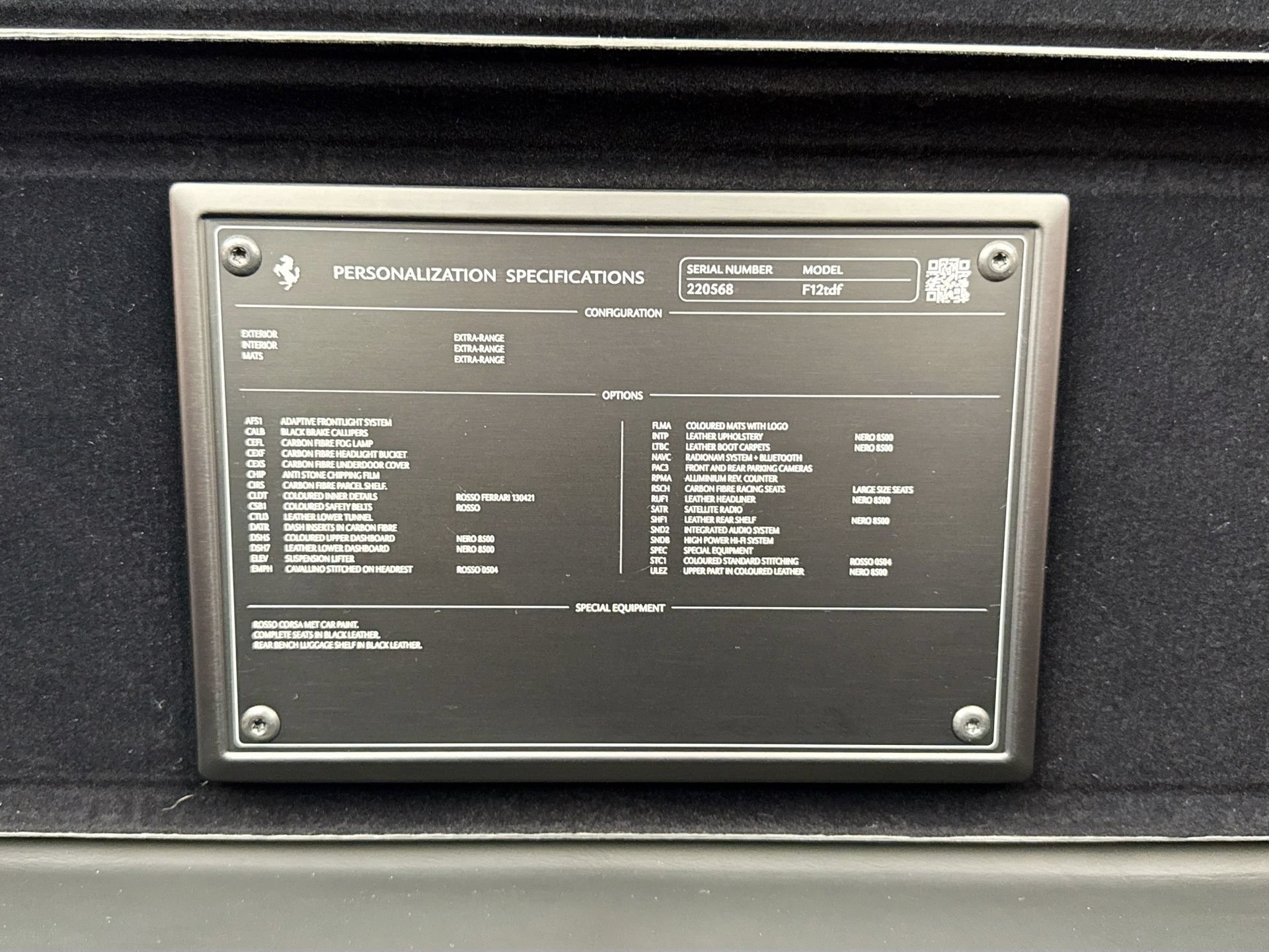 Certified 2017 Ferrari F12tdf RWD image 32